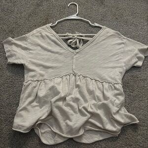size small american eagle baby doll top